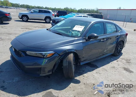 2025 Honda Civic Hybrid Sport/Sport Touring from USA, damaged, VIN 2HGFE4F87SH329326